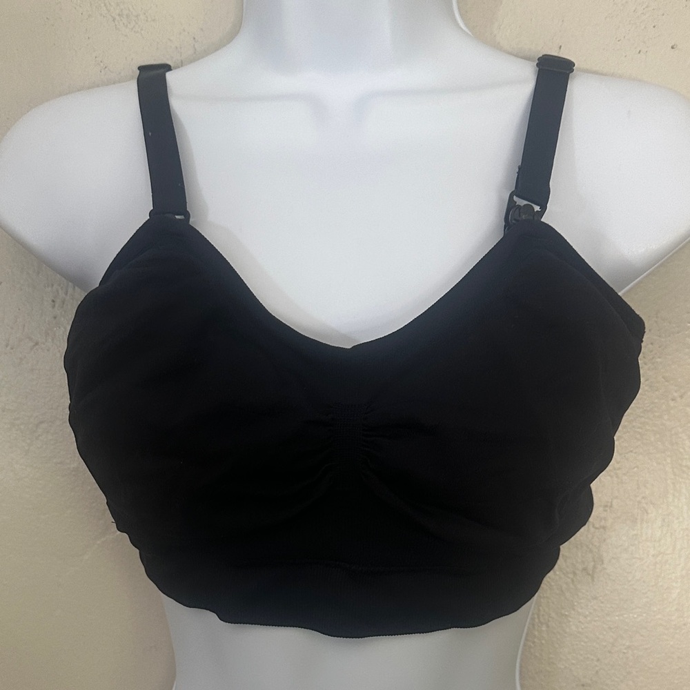 Kindred Bravely Maternity Black Sports Bra